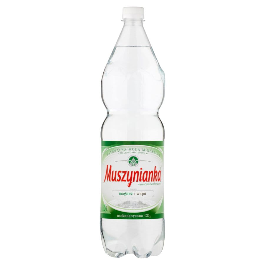 WODA MUSZYNIANKA 1,5L*6 NGAZ PET