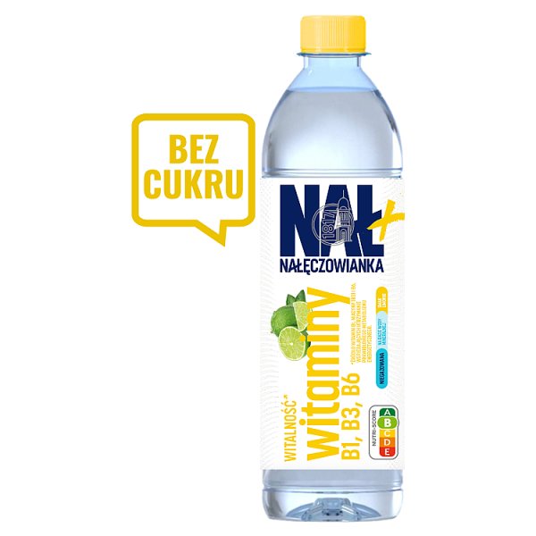 WODA NALECZOWIANKA WIT B LIMONKA 700ML*6 PET NESTLE