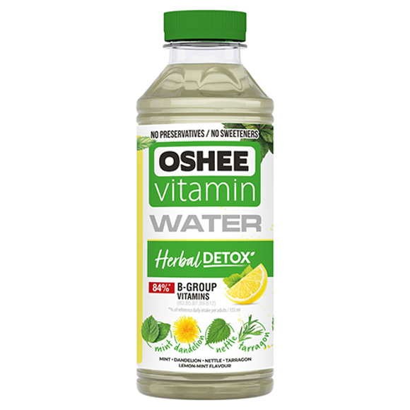 WODA OSHEE VITAMIN H2O HERBAL 555ML*6 PET