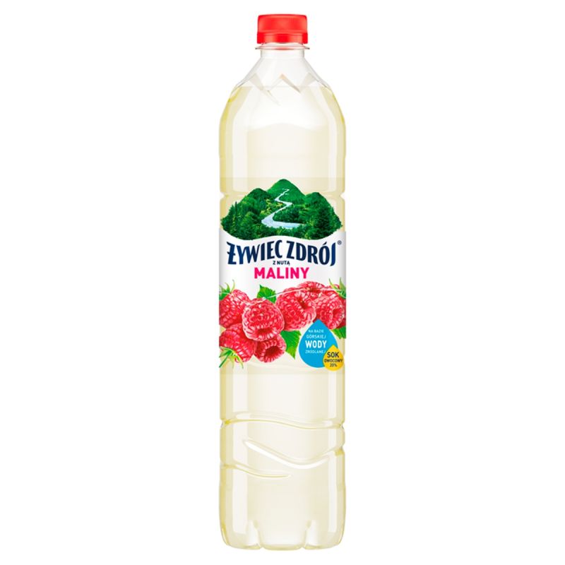 WODA Z NUTA MALINY Z SOKIEM 1,2L*6 NGAZ PET ZYWIEC