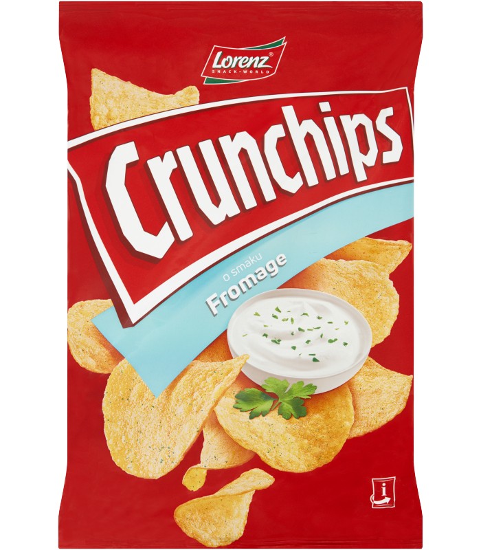 CHIPSY CRUNCHIPS FROMAGE 140G/150G*10 LORENZ