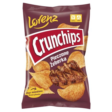 CHIPSY CRUNCHIPS PIECZONE ZEBERKA 140G*10 LORENZ