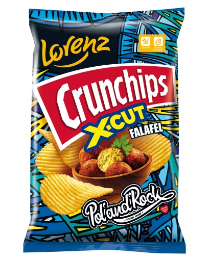 CHIPSY CRUNCHIPS X-CUT SOLONY 140G/150G*10 LORENZ