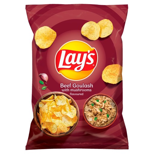 CHIPSY LAY'S BEEF GOULASH 130G*21 FRITO-LAY