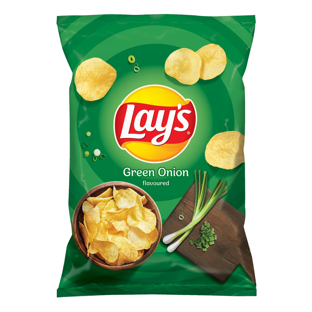 CHIPSY LAY'S GREEN ONION 130G*21 FRITO-LAY