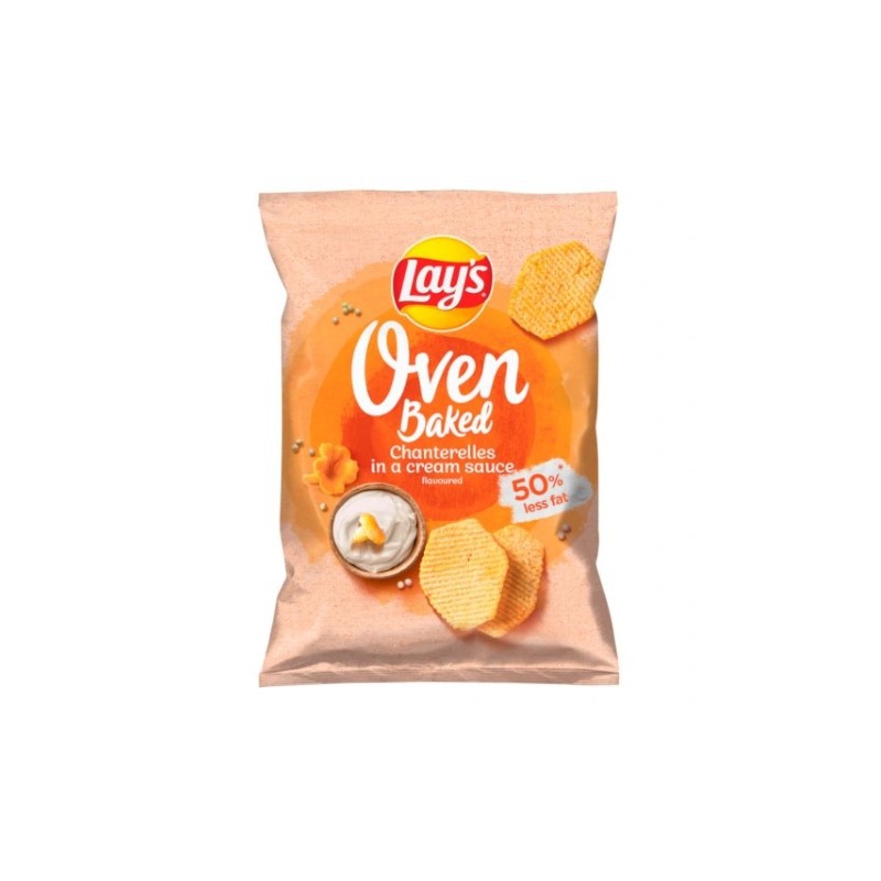 CHIPSY LAY'S OVEN BAKED CHANTERELLES 110G*26 FRITO