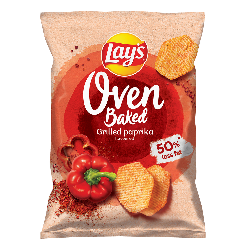 CHIPSY LAY'S OVEN BAKED GRILLED PAPRIKA 110G*26 FRITO