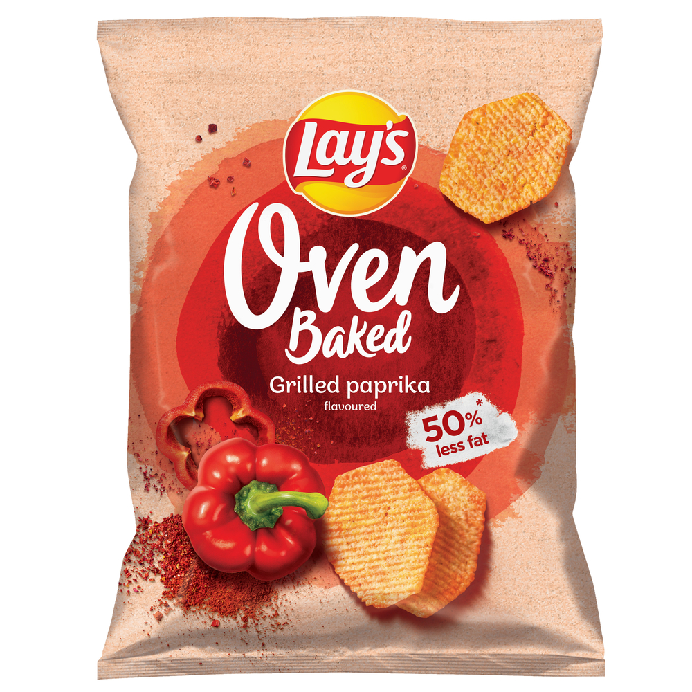 CHIPSY LAY'S OVEN BAKED GRILLED PAPRIKA 180G*20 FRITO