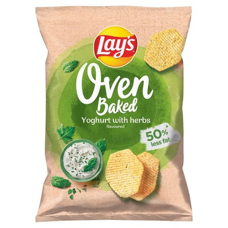 CHIPSY LAY'S OVEN BAKED YOGHURT & HERBS 110G*26 FRITO