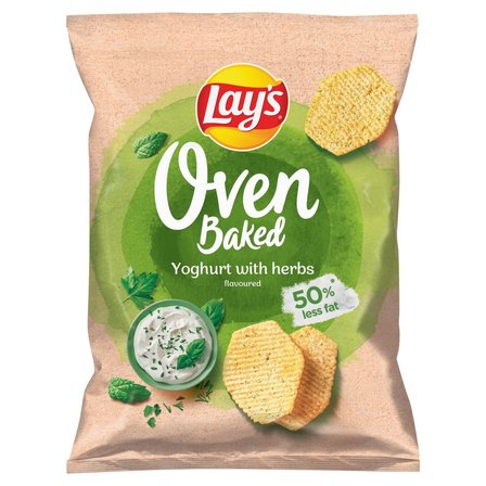 CHIPSY LAY'S OVEN BAKED YOGHURT & HERBS 180G*20 FRITO