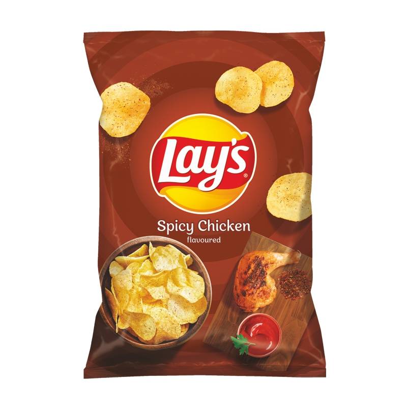 CHIPSY LAY'S SPICY CHICKEN 130G*21 FRITO-LAY