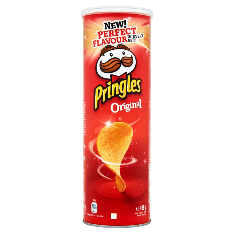 CHIPSY PRINGLES ORIGINAL 165G*19