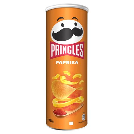 CHIPSY PRINGLES PAPRIKA 165G*19