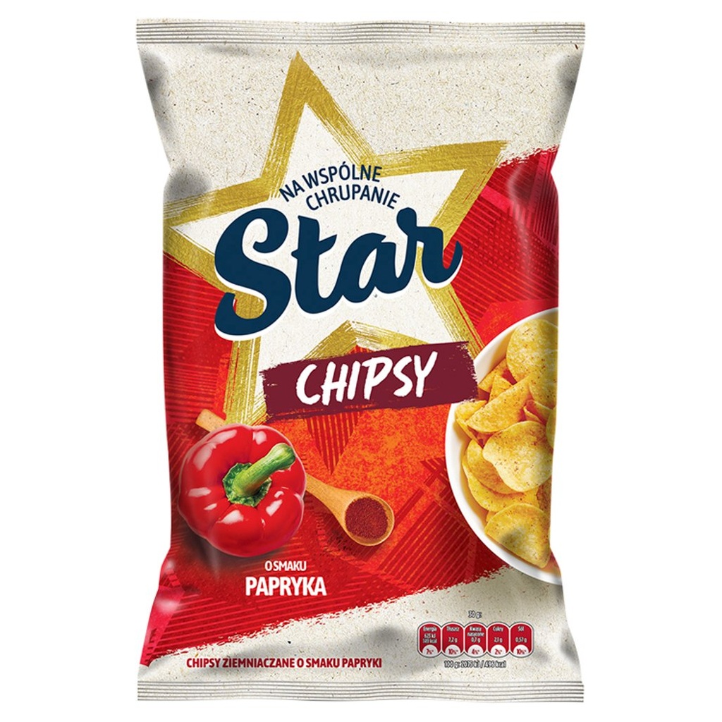 CHIPSY STAR PAPRYKA 120G*12 FRITO-LAY