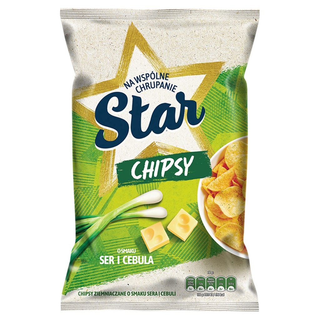 CHIPSY STAR SER CEBULA 120G*12 FRITO-LAY