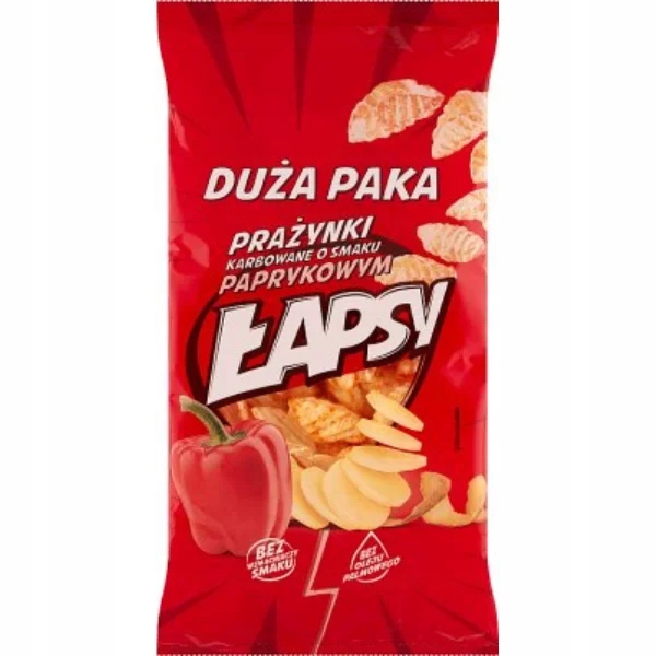 PRAZYNKI LAPSY ZIEMNIACZANE PAPRYKOWE110G*16 TBM