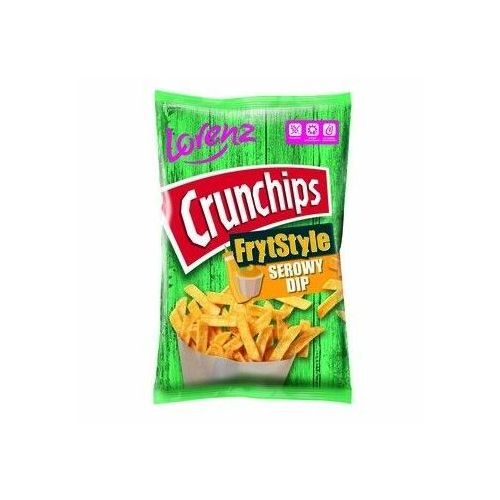 CHIPSY CRUNCHIPS FRYTSTYLE SEROWY DIP 90G*15 LORENZ