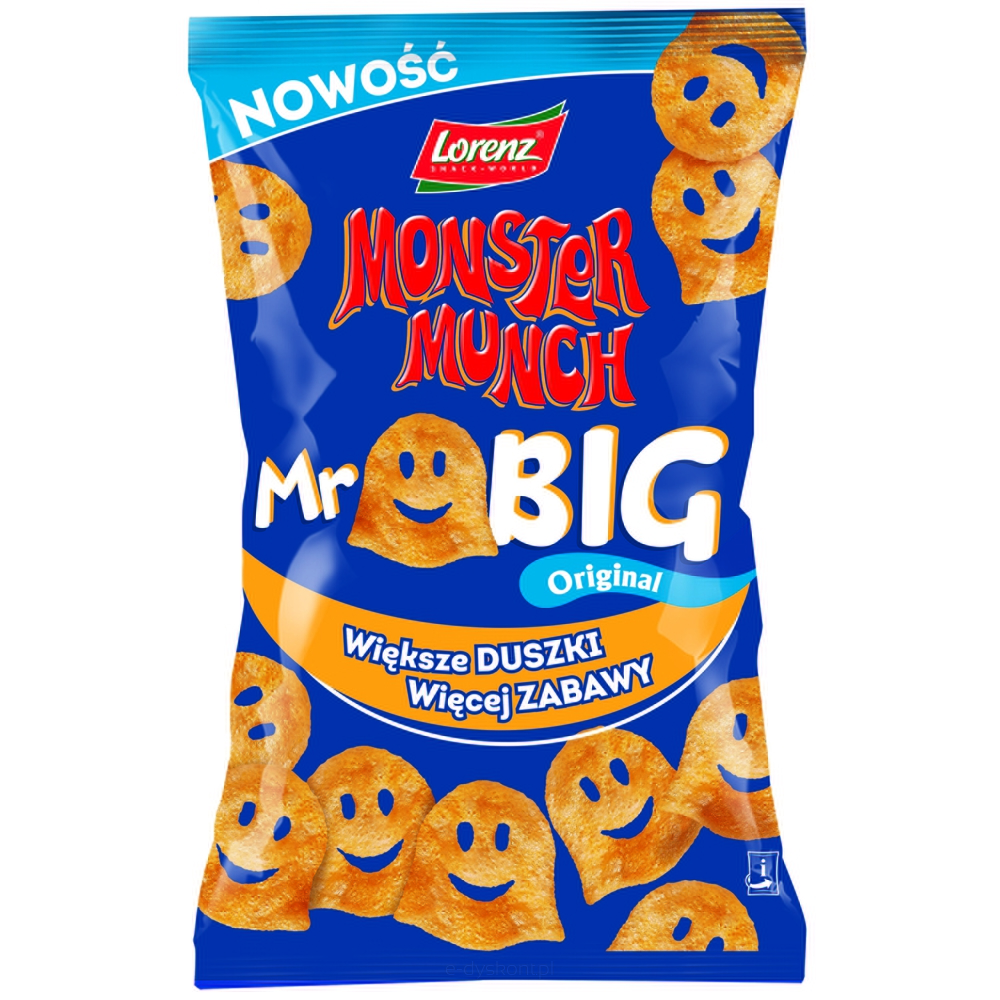 CHIPSY MONSTER MUNCH MR BIG 90G*16 LORENZ