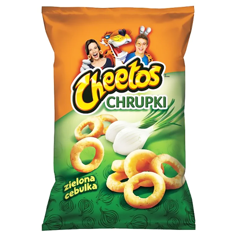 CHRUPKI CHEETOS GREEN ONION 130G*14 FRITO-LAY