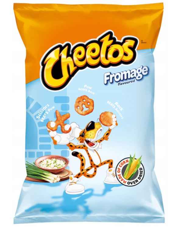 CHRUPKI CHEETOS ROCK PAW SCISSOR FROMAGE 145G*14 FRI