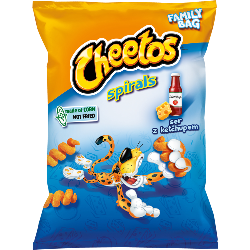 CHRUPKI CHEETOS SPIRALS 130G*14 FRITO-LAY