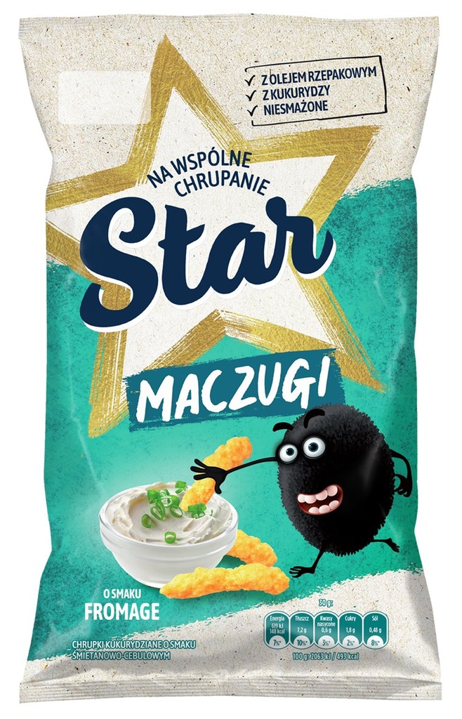 CHRUPKI STAR MACZUGI FROMAGE 80G*18 FRITO-LAY