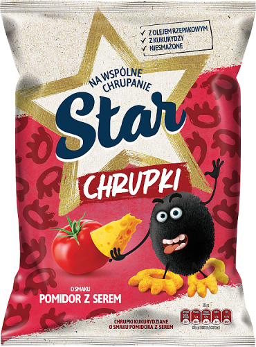 CHRUPKI STAR SER I POMIDOR 125G*14 FRITO-LAY