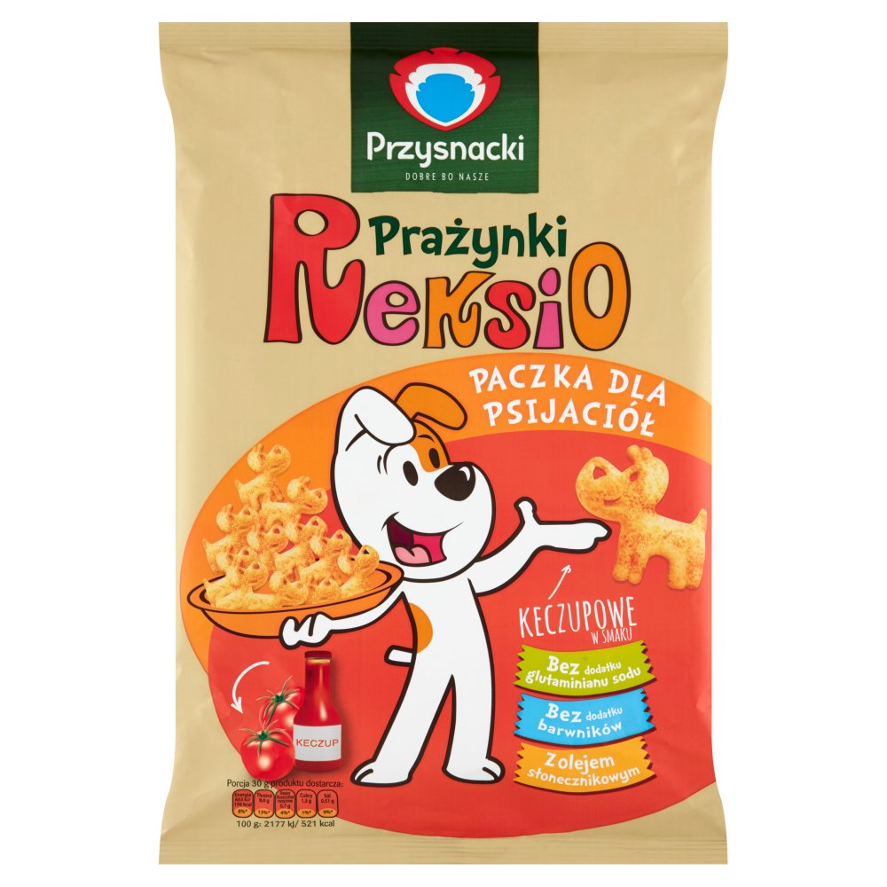 PRAZYNKI KETCHUPOWE REKSIO 90G*20 INTERSNACK