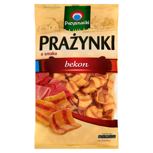 PRAZYNKI PRZYSNACKI BEKONOWE 120G*18 INTERSNACK