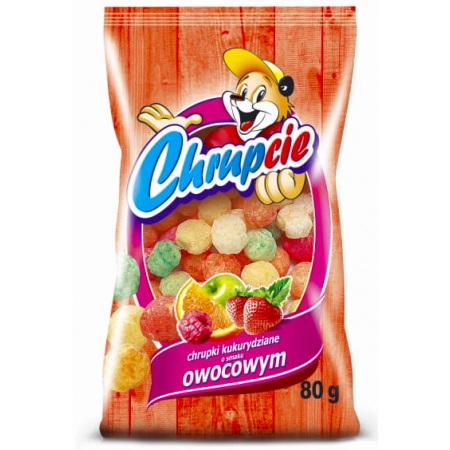 CHRUPCIE WIELOOWOCOWE 80G*24 EUROSNACK