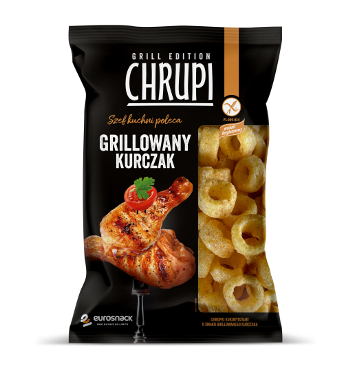 CHRUPI CHRUPKI GRILOWANY KURCZAK 110G*18 EUROSNACK