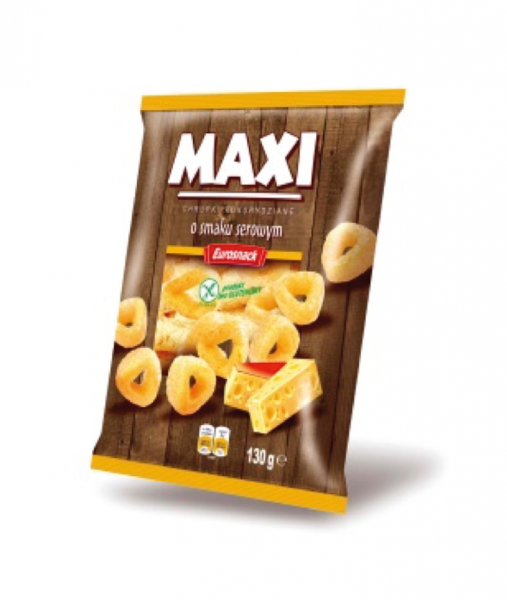 MAXI CHRUPKI SEROWE 130G*14 EUROSNACK