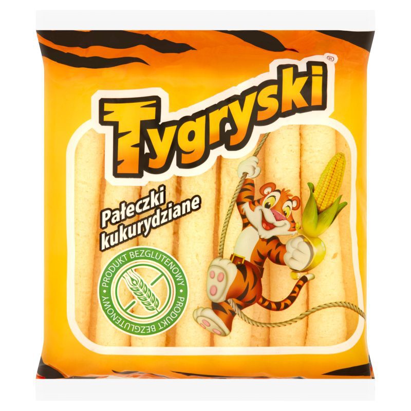 PALECZKI KUKURYDZIANE TYGRYSKI 50G*34 TBM