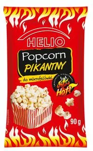 POPCORN DO MIKROFALOWKI PIKANTNY 90G*18 HELIO