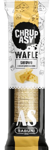 WAFLE CHRUPASY SEROWE Z ZIOLAMI PROW 90G*20 AS BABUNI