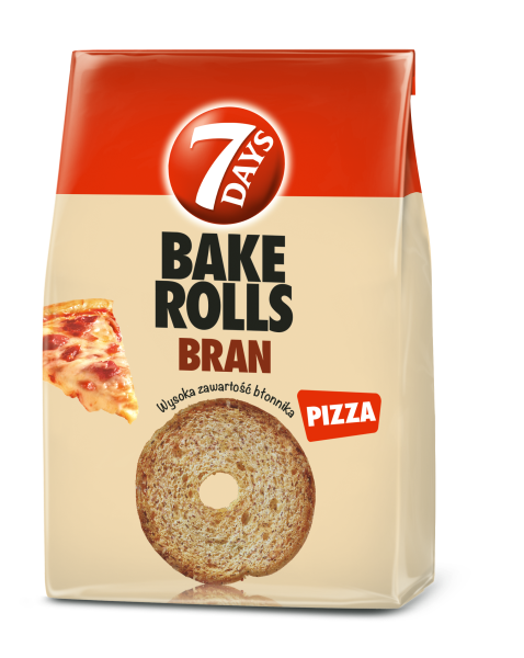 CHRUPKI BAKE ROLLS BRAN PIZZA 150G*12 MONDELEZ