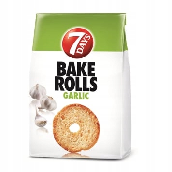 CHRUPKI BAKE ROLLS CZOSNEK 150G*12 MONDELEZ