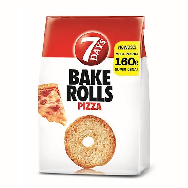 CHRUPKI BAKE ROLLS PIZZA 150G*12 MONDELEZ