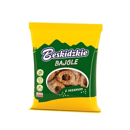 BAJGLE BESKIDZKIE Z SEZAMEM 200G*14 AKSAM