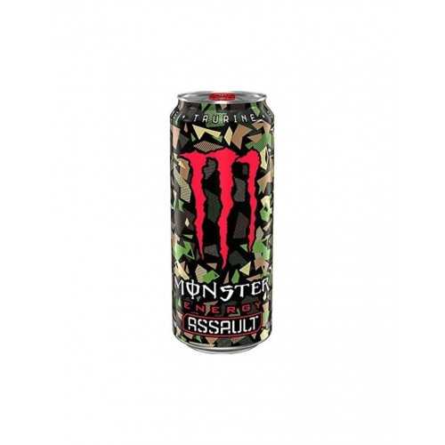 NAPOJ ENERGETYCZNY MONSTER ASSAULT 500ML*12 PUSZKA