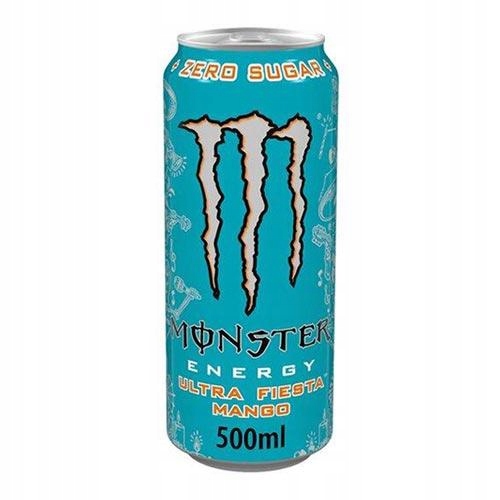 NAPOJ ENERGETYCZNY MONSTER ULTRA FIESTA 500ML*12 PUSZ