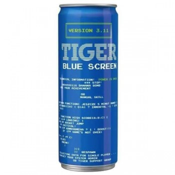 NAPOJ ENERGETYCZNY TIGER BLUESCREEN 250ML*12 PUSZ