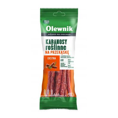 OLEWNIK KABANOSY ROSLINNE SMAKI EKSTRA 85G*10