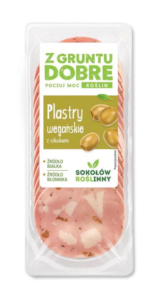 SOKOLOW PLASTRY WEGANSKIE Z OLIWKAMI 50G*16