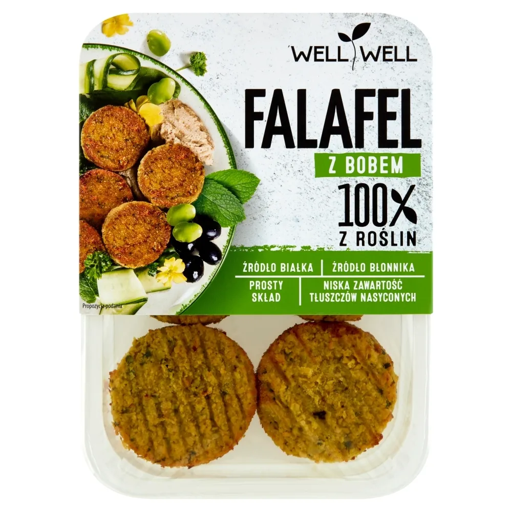 WELL WELL FALAFEL Z BOBEM 200G*5