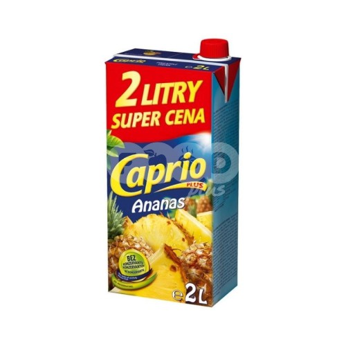 NAPOJ CAPRIO 2L*6 ANANAS KART MASPEX