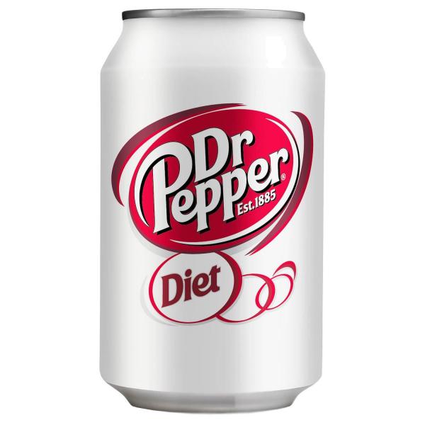 NAPOJ DR PEPPER DIET 330ML*24 GAZ PUSZKA SCHWEPPES