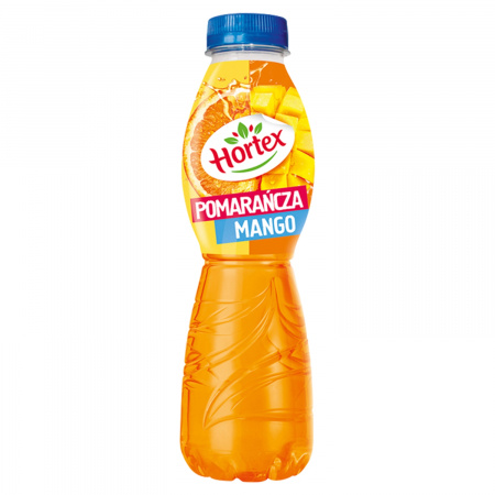 NAPOJ HORTEX 500ML*6 POMARANCZA-MANGO PET