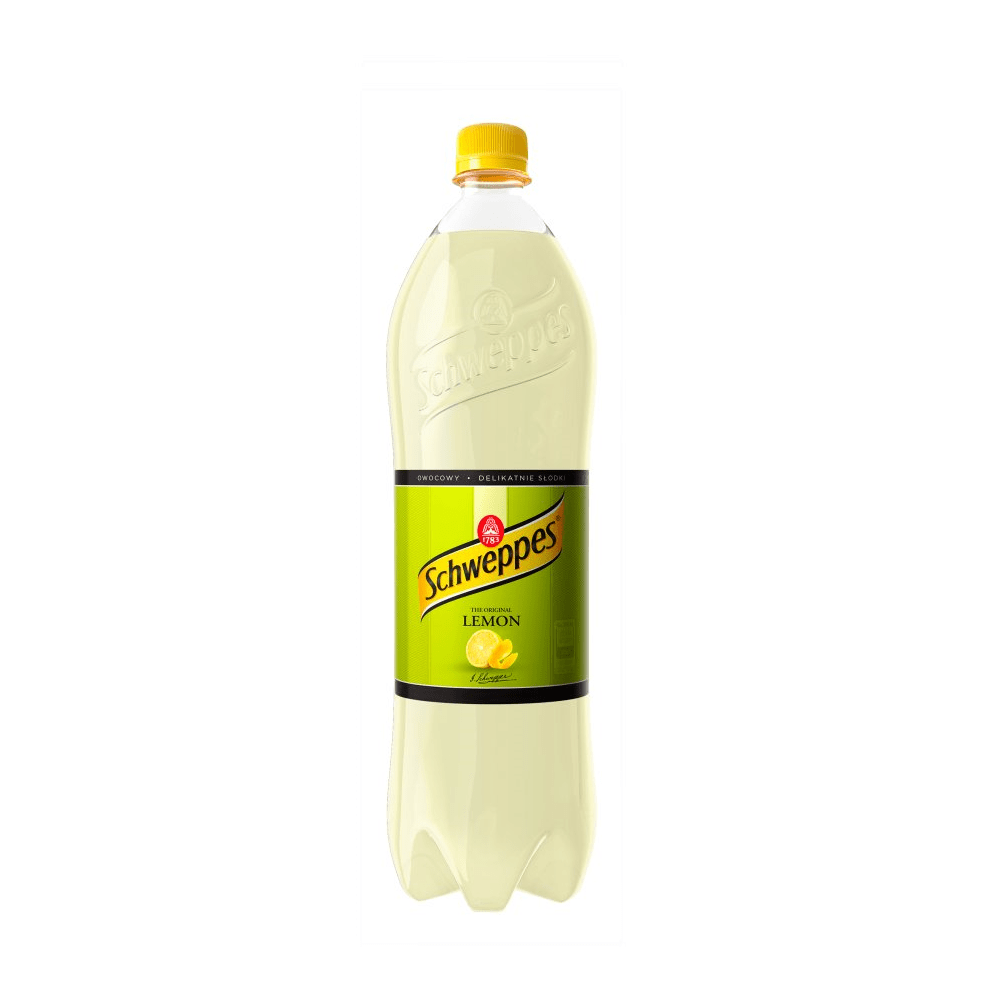 NAPOJ LEMON 1,35L*8 GAZ PET SCHWEPPES