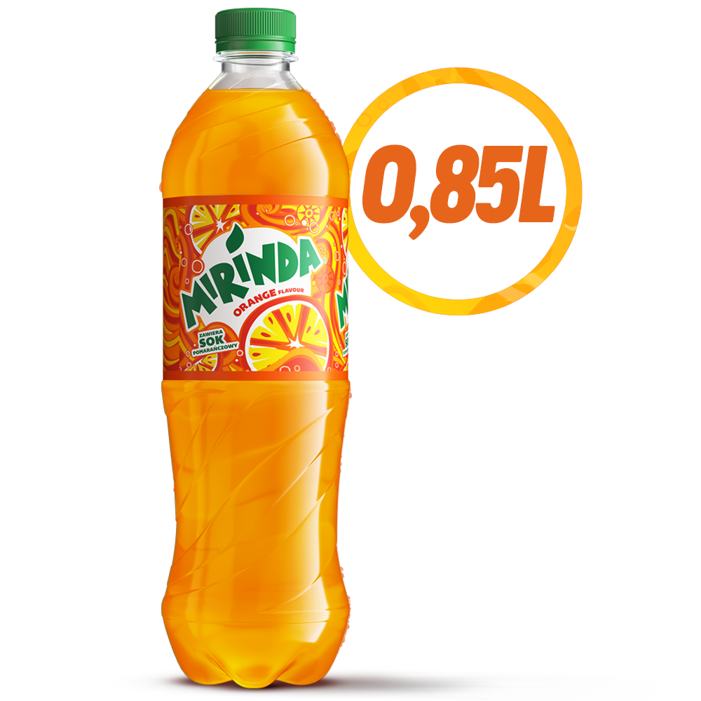 NAPOJ MIRINDA 850ML*15 GAZ PEPSI PET